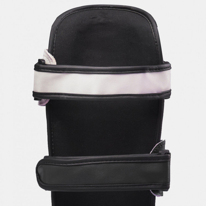 Накладки на ноги LEONE для занять ММА бойовим самбо кікбоксингом чорні розмір S Захист гомілки та стопи Київ - фото 7