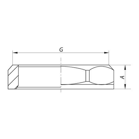 Контргайка 3/4" Koer KF.K08 (KF0002) Київ