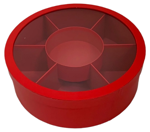 Подарункові коробки UFO W2658 RED менажниця (6990817) Київ