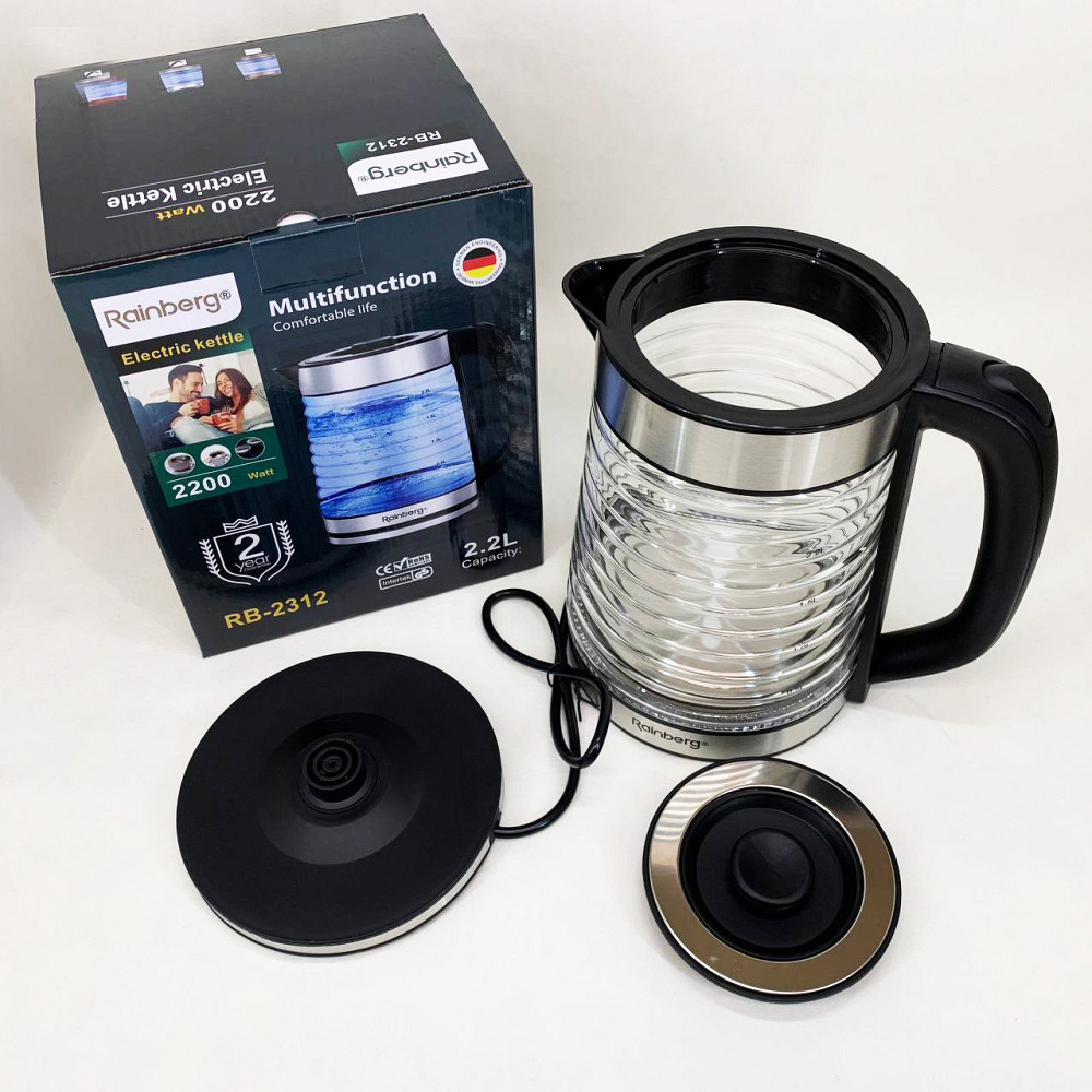 Електрочайник фирменный, Современный электрочайник для дома, Электрочайник для чая и воды IM-57 Львов - изображение 3