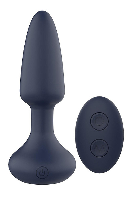 Анальная пробка DreamToys Startroopers Venus с дистанционным пультом управления, черная Sex Aura Киев - изображение 1