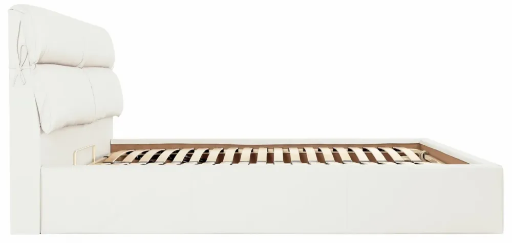 Кровать Edinburgh Comfort 120 х 200 см Fly 2200 С подъемным механизмом и нишей для белья Белый Днепр - изображение 4