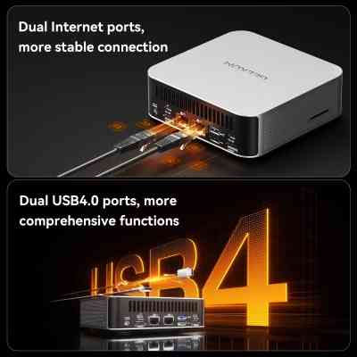 Комп'ютер GEEKOM Mini PC A8 / Ryzen7 8745HS, 32, 1TB, Radeon 780M, W11Pro (GMA8R78745HS-321T-EU) Вінниця