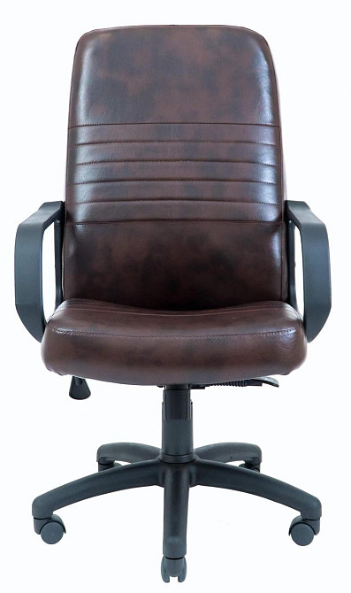 Офісне Крісло Керівника Richman Prius Titan Dark Brown Пластік М1 Tilt Коричневий Київ - фото 2
