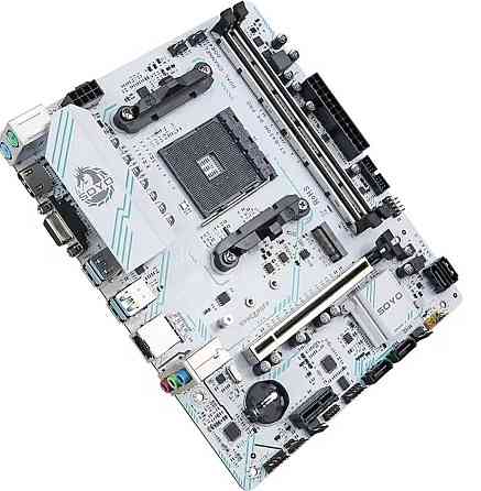 Новая материнская плата SOYO B450M D4 PRO 1-5 поколения Ryzen ГАРАНТИЯ. Киев