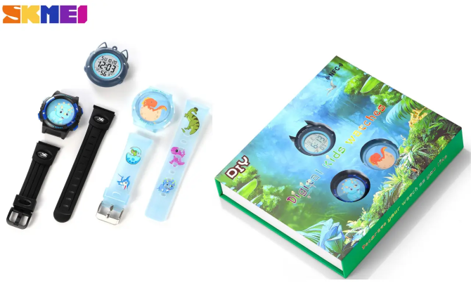 Дитячий наручний годинник для хлопчиків Skmei 2236 kids Diy Вінниця - фото 5