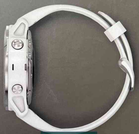 Смарт-Часи Спортивний годинник Garmin Fenix 6S Silver with White Band Київ