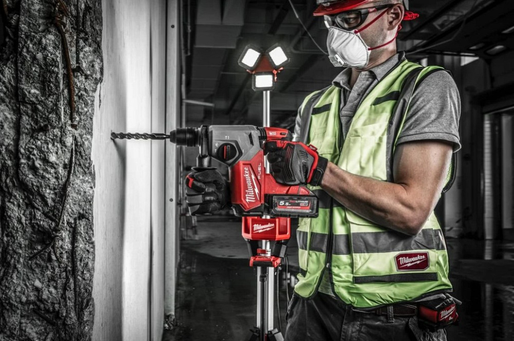 Перфоратор аккумуляторный бесщеточный SDS-PLUS MILWAUKEE M18 FHX-0X (2,5Дж) (каркас+HDкейс) Одесса - изображение 9