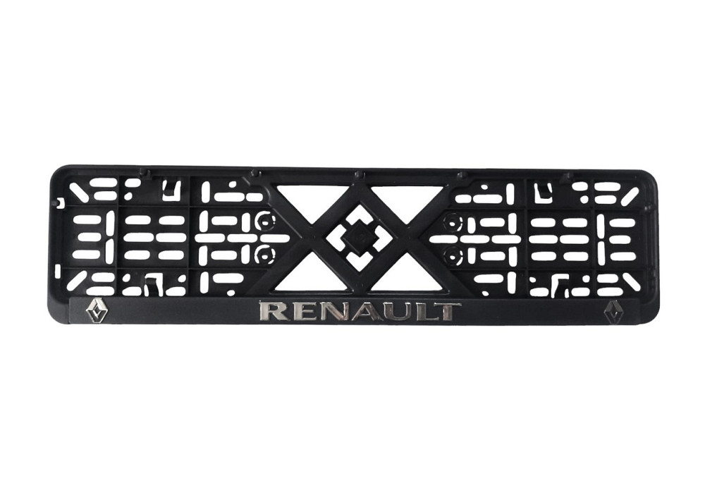 Рамка під номер пластик Renault (Racing рельєфна) Вінниця - фото 1