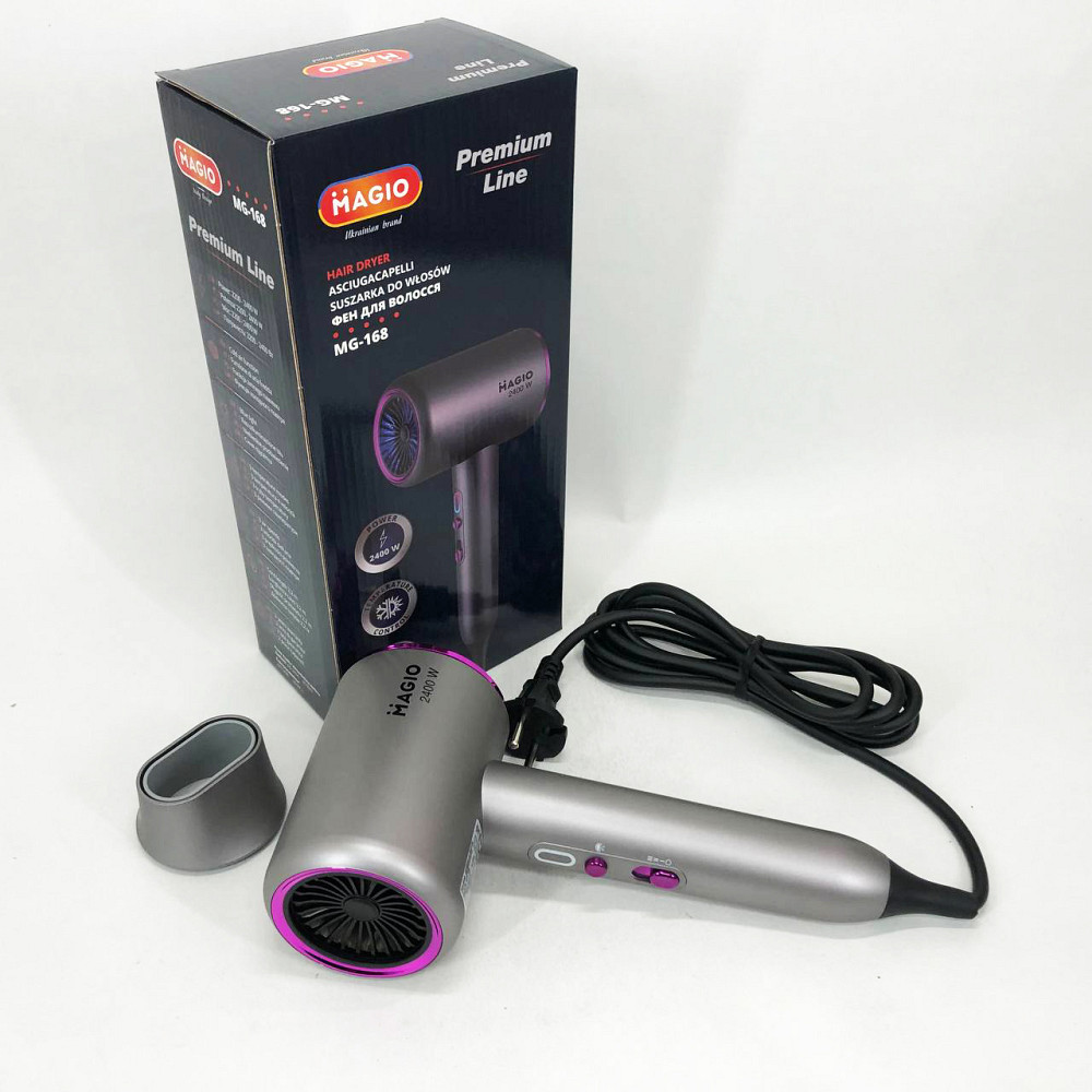 Жіночий потужний фен для укладання волосся, Електричний фен для професійного використання DK-85 Івано-Франківськ - фото 7