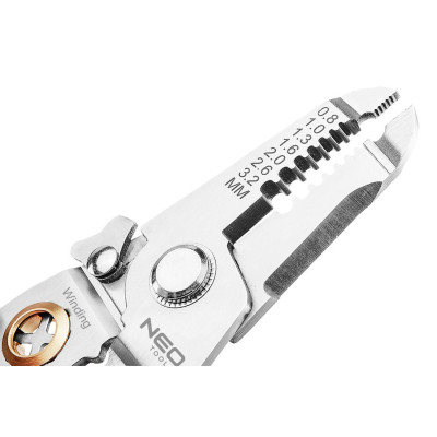 Затискач для клем Neo Tools 0.8-3.2мм кв., 180мм (01-549) Винница - изображение 7