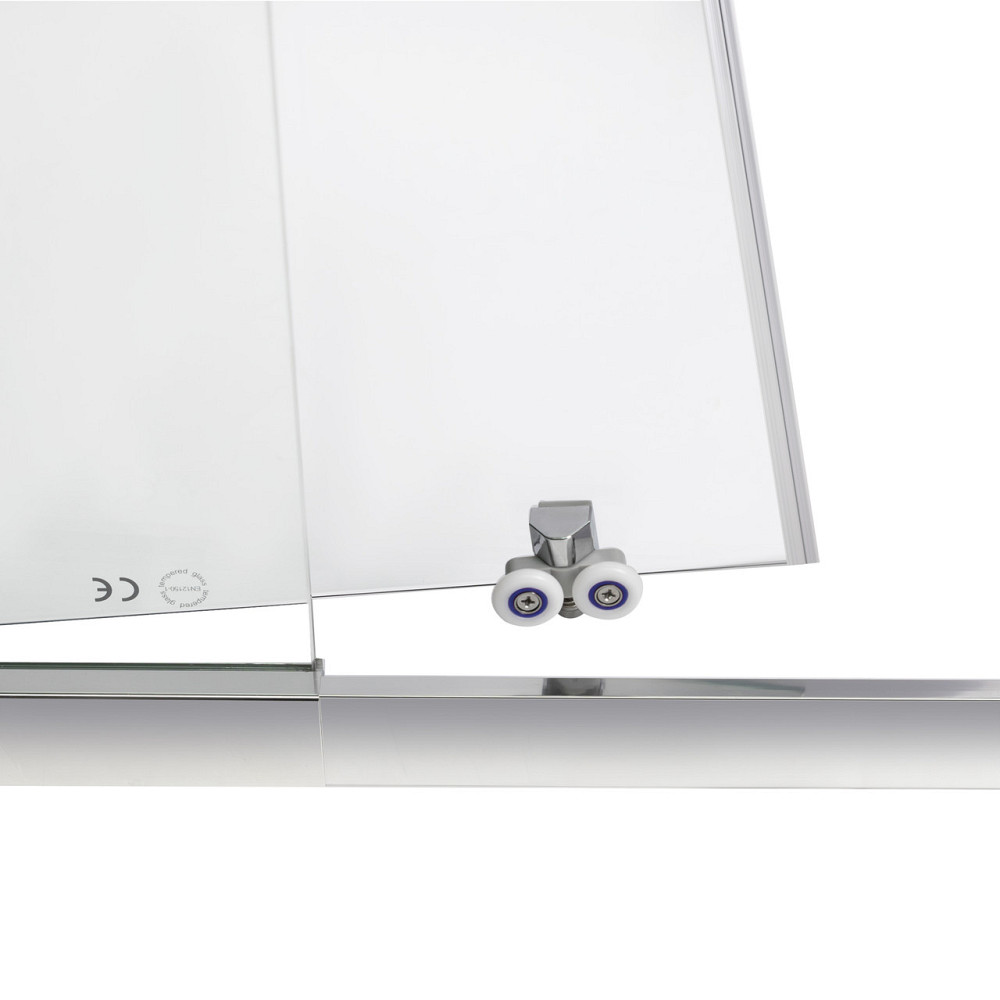 Душові двері в нішу Qtap Taurus CRM2012-13.C6 120-130x200 см, скло Clear 6 мм, покриття CalcLess Київ - фото 12
