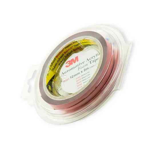 Скотч 2-х сторонній "сірий" 2м х 12мм 0.8мм 3м gt6008 блістер (2 шт) 3M Мукачево