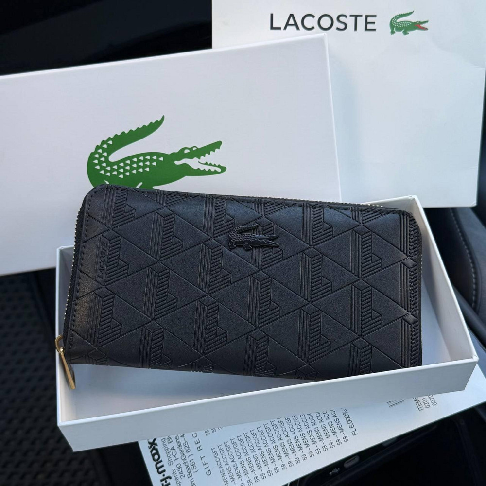 Мужской брендовый кошелек Lacoste (В3) Киев - изображение 7