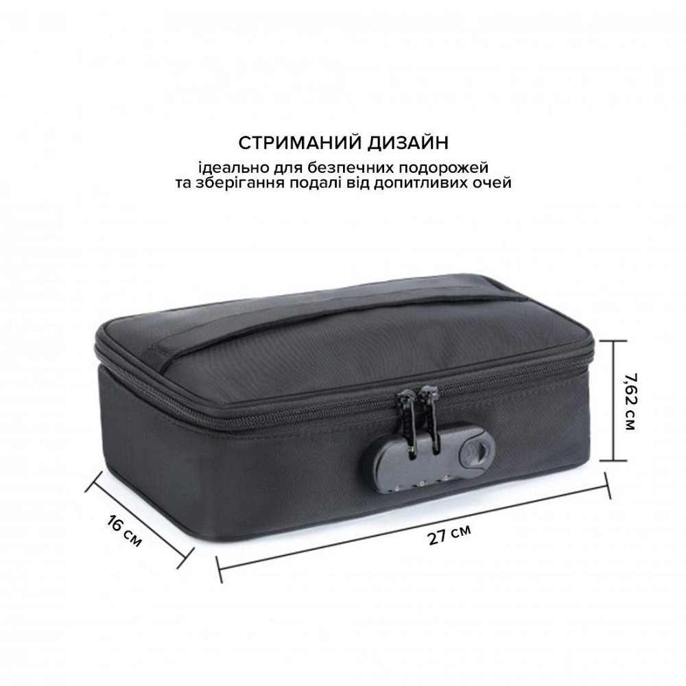 Кейс для игрушек с кодовым замком Dorcel DISCREET BOX Sex Aura Киев - изображение 4