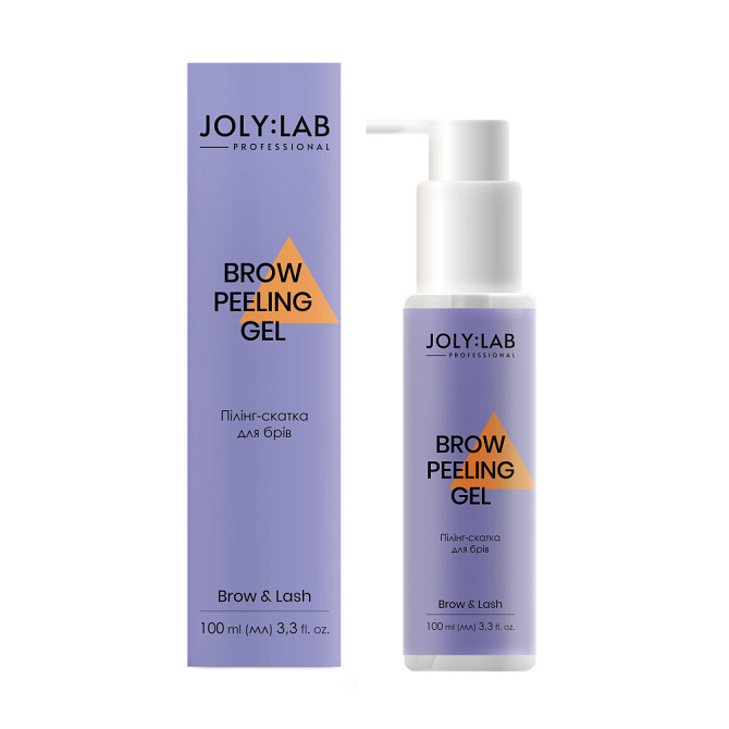 Пілінг-скатка для брів Brow Peeling Gel Joly:Lab 100 мл Вінниця - фото 1