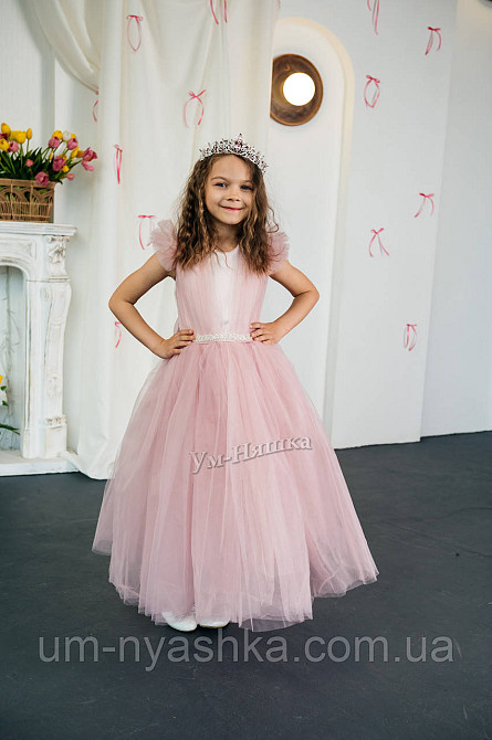 Длинное нарядное платье Драпировка на 5-8, 10-12 лет Кривой Рог - изображение 5