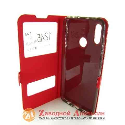 Чехол книга Huawei P Smart 2019 honor 10 lite (HRY-LX1) Smart Case red Одесса