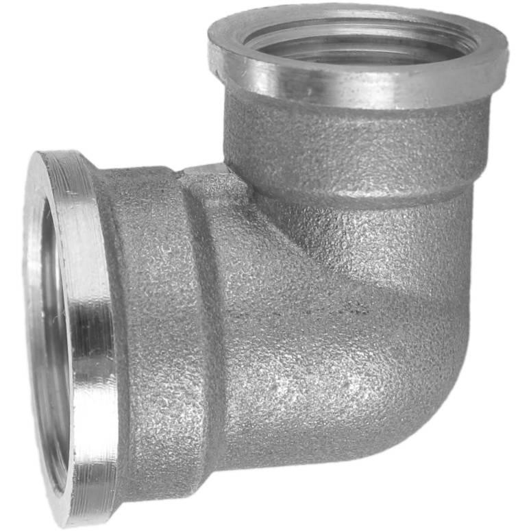 Уголок редукционный никелированный 3/4″ВР х 1/2″ВР штампованный А0112А(нк) VA (000027729) Киев - изображение 1