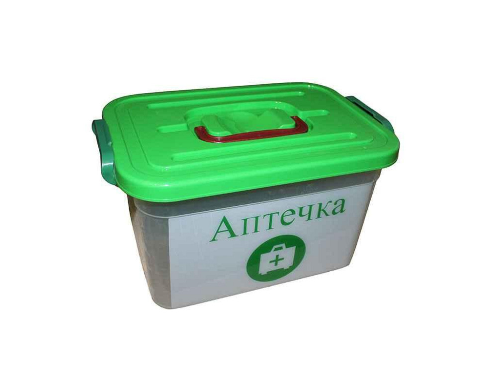 Контейнер 6,3л 195*280*165мм Аптечка ТМ ПОЛІМЕРБИТ Київ - фото 1