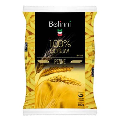 Макарони Belinni Пера трубчасті 500 г (4750020051303) Вінниця - фото 1