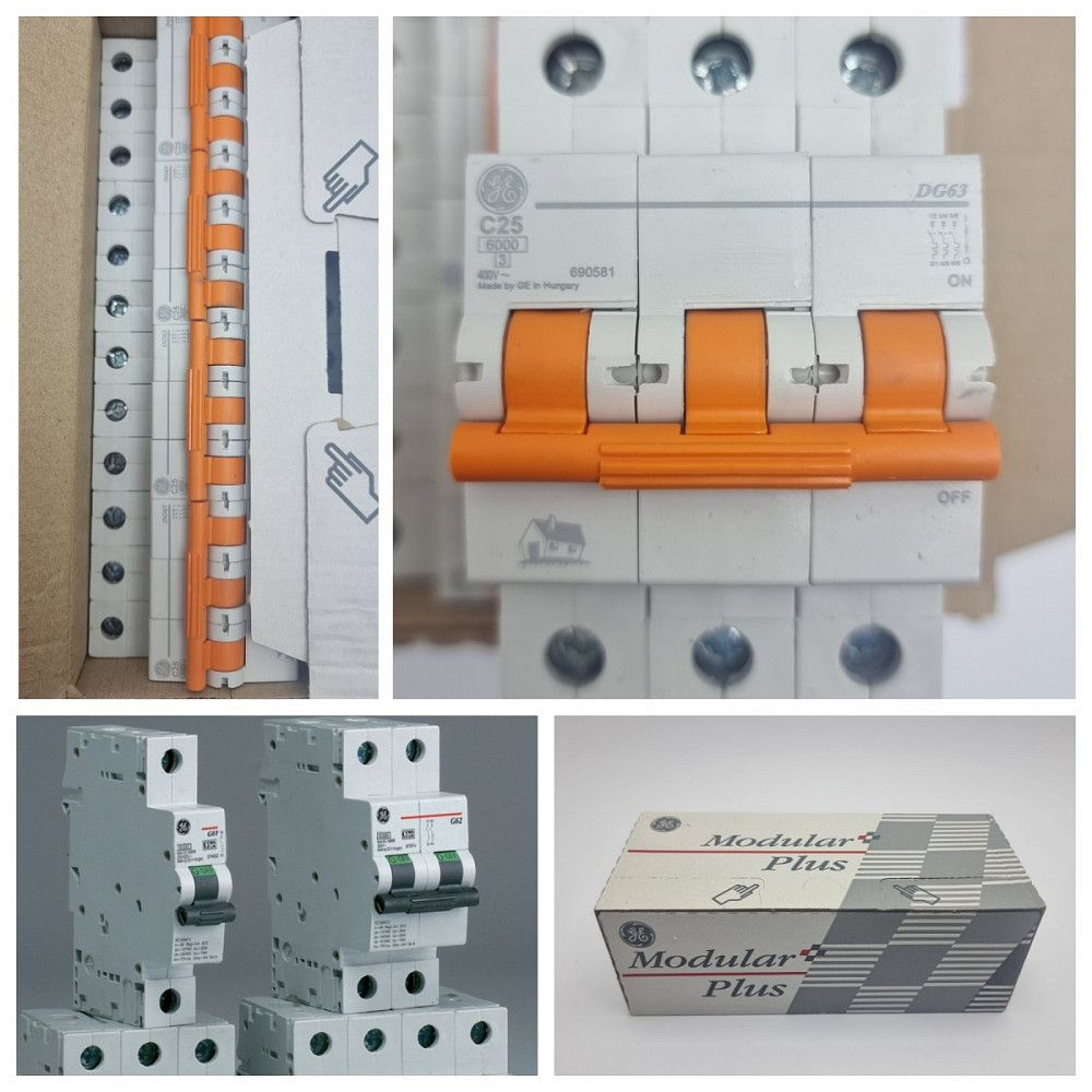 Автоматичний вимикач DG63C25 C25 3P 6кА Луцьк - фото 1