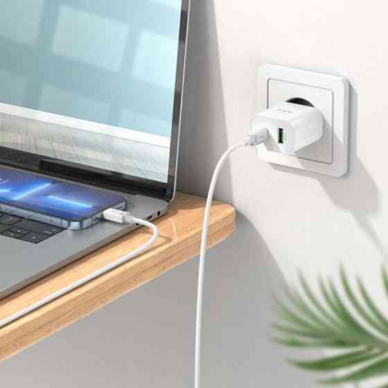 Зарядний пристрій HOCO C80A Plus Rapido 20W White Київ