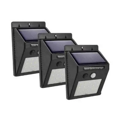 Уличный навесной фонарь с датчиком движения 609-20 диодов + solar 107х53х142 мм Время работы 8-10 часов Одесса