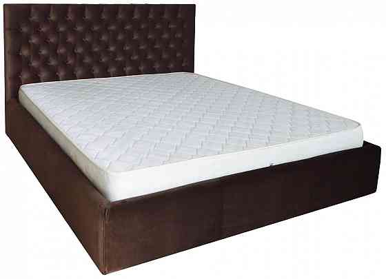 Ліжко Двоспальне Cambridge Standart 180 х 200 см Missoni 011 Темно-коричневий Дніпро