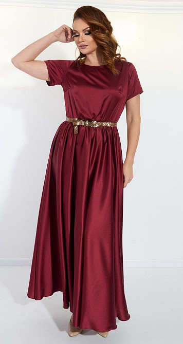 Довга шовкова сукня Київ - фото 8