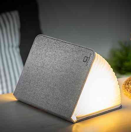 Світильник-книга на акумуляторі Gingko Mini Urban (Сірий) Вінниця