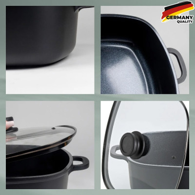 Сотейник Kela Atura з кришкою 28х28 см, 6 л (15166) Винница - изображение 2