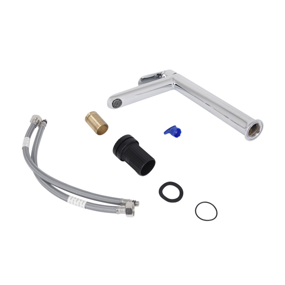 Змішувач для раковини Qtap Evia високий QTEVI269CRM47577 Chrome Київ - фото 6