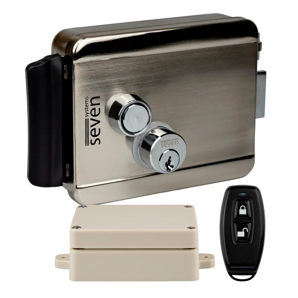 Розумний електромеханічний замок для хвіртки та дверей SEVEN LOCK EL-7729 smart Київ - фото 1