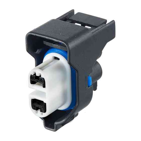 Роз'єм конектор 2-кон., Автолампа Н8, Н, Н27 Угл, 7183-3789-38U2Z-14S411-GA, WPT-904, Ford, Багато марок Київ