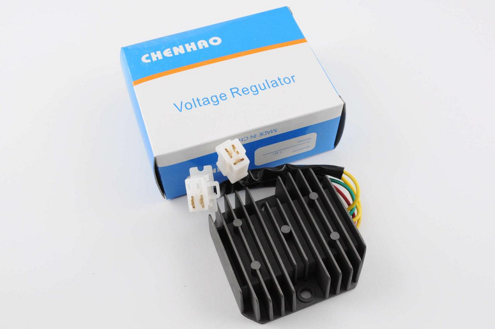 Реле зарядки скутер 4 Т китай 125/150 (5 проводов 3+2) Мукачево - фото 1