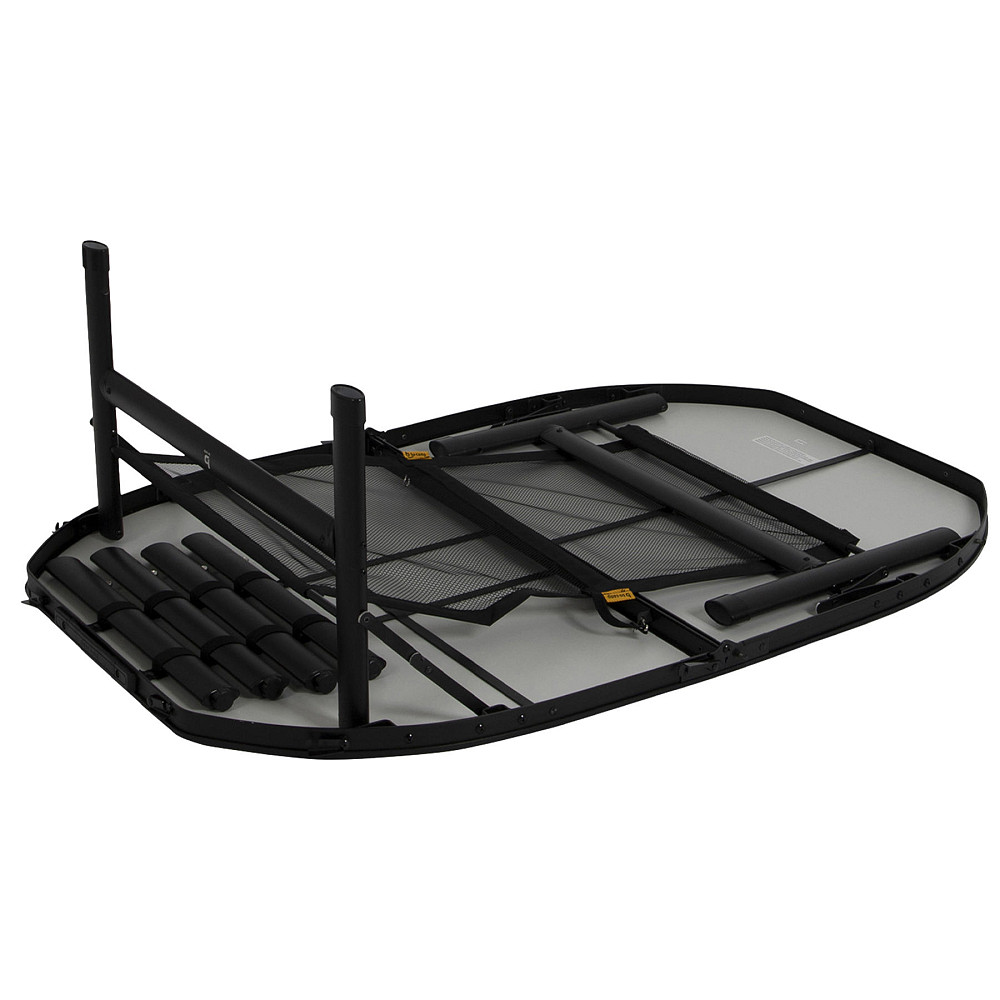 Стол Bo-Camp Northgate Oval 120x80 cm Black/Grey (1404187) Вінниця - фото 5