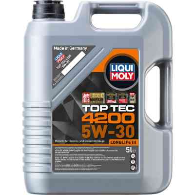 Моторное масло Liqui Moly Top Tec 4200 SAE 5W-30 5л. (8973) Винница