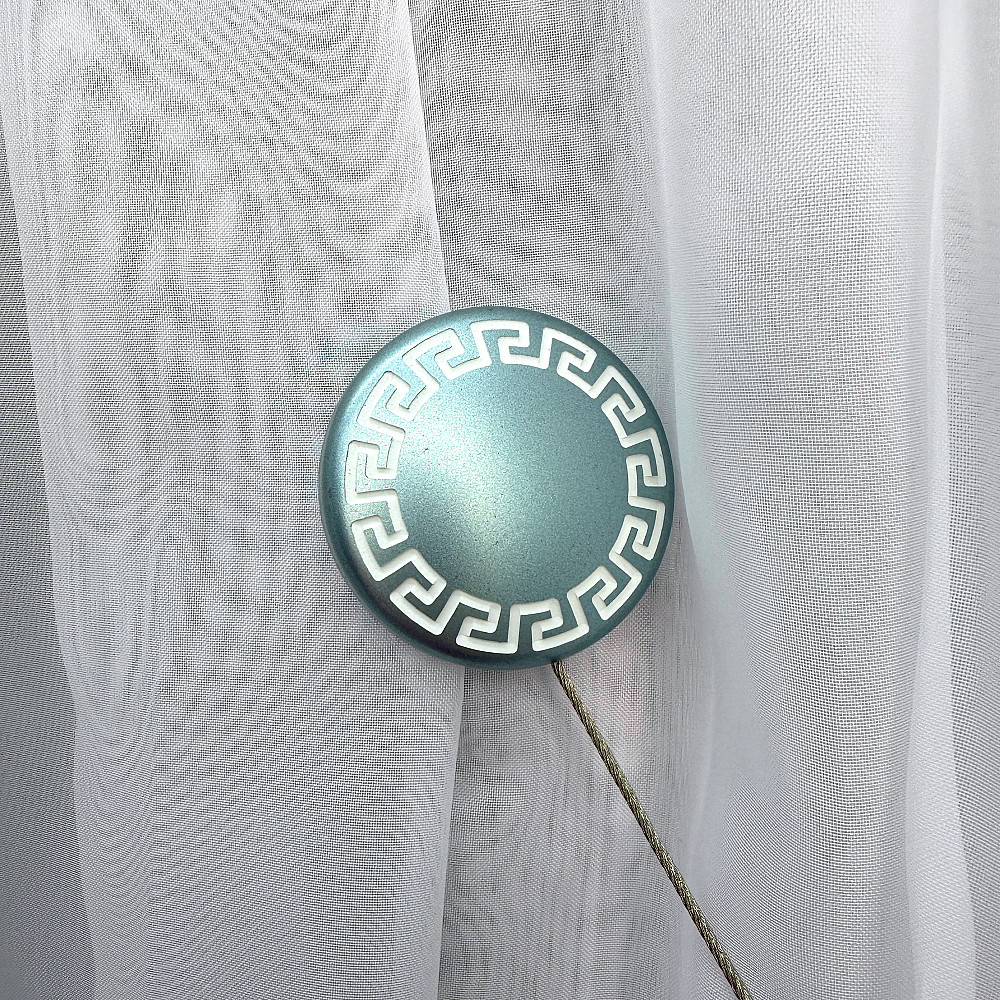 Магниты для штор и гардин Афина 2 шт Голубой (81-264) Киев - изображение 2