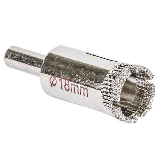 Коронки алмазные по керамике и стеклу Ø18мм (КРАТНО 2шт) SIGMA (1541181) Киев