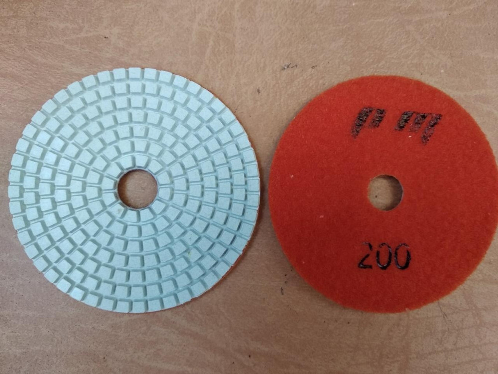 Гнучкий полірувальний круг (черепашка) Ø100 Р200 Полтава - фото 1