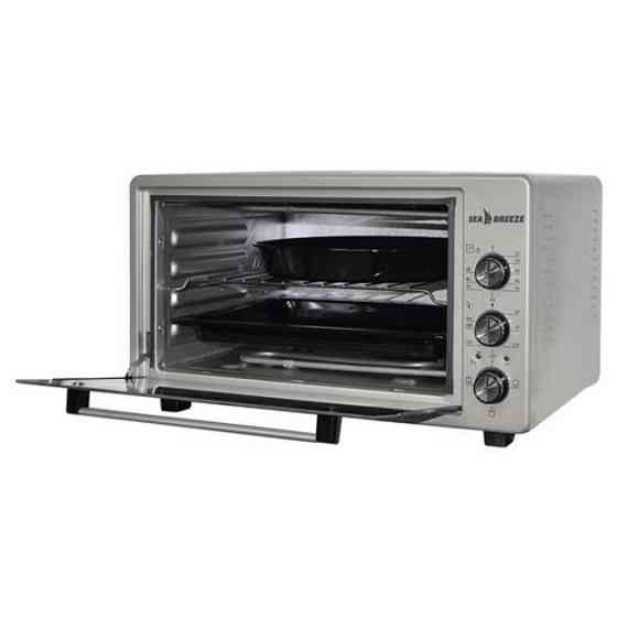 Настольный электрический гриль с таймером Sea Breeze SB-0705 45 л 1420 Вт, Печи электрические SN-21 Львов