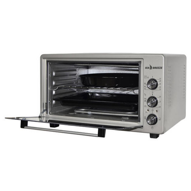 Настольный электрический гриль с таймером Sea Breeze SB-0705 45 л 1420 Вт, Печи электрические SN-21 Львов - изображение 2