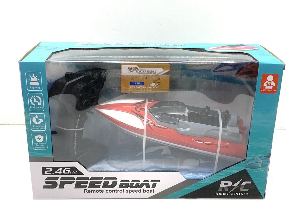 Катер радіокерований на акамуляторі 28см Червоний (658-42-45) Чернігів - фото 7