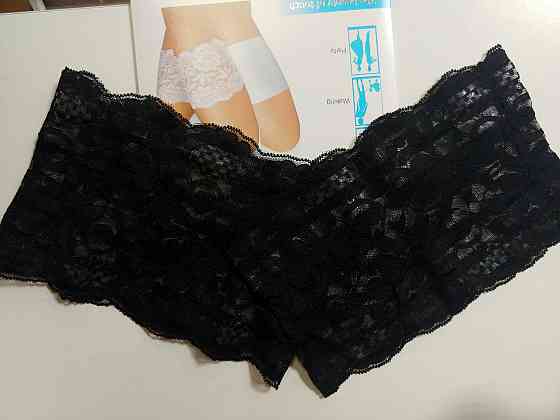 Бандалетки на бедра кружевные Sesto Senso S (55-60) Киев