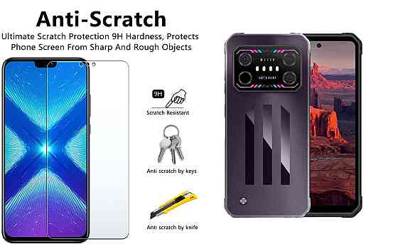 Защитное стекло NeoGlass для Oukitel IIIF150 Air1 Ultra, IIIF150 Air1 Ultra+ – ультрапрозрачное и устойчивое Киев