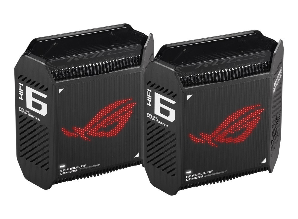 Wi-Fi Mesh система Asus ROG Rapture Gaming Mesh System GT6 Black 2PK (B-2-PK) Black Харків - фото 2