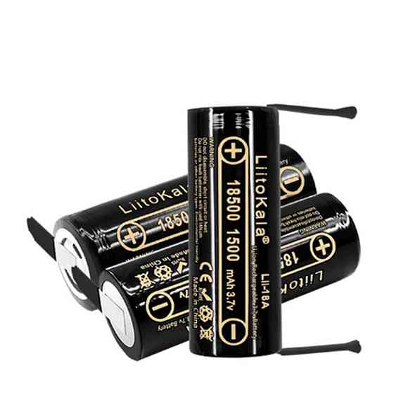 Акумулятор LiitoKala Lii-18A-N 18500 1500mah battery Київ