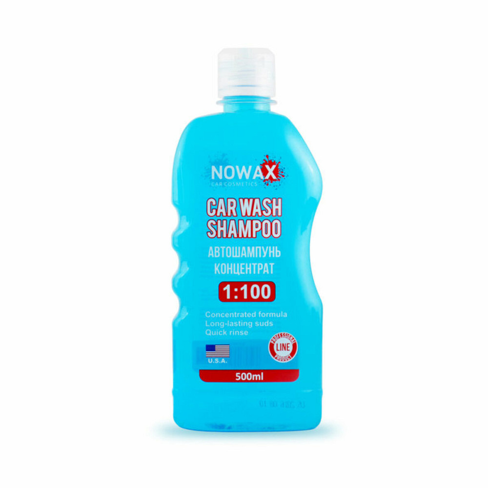 Автошампунь Nowax Car Wash Shampoo концентрат 1:100, 500мл Київ - фото 1
