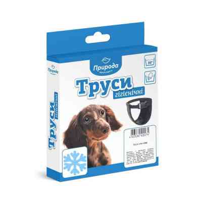 Гигиенические трусы для собак Природа №1 утепленные 25-30 см (4823082402250) Винница